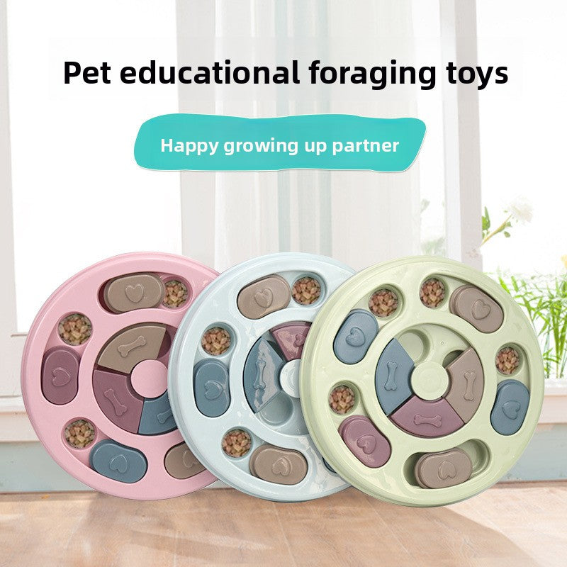 Interactive Puzzle Slow Feeder Dog Bowl