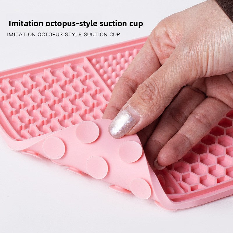 Silicone Slow Feeder Mat for Cats and Dogs