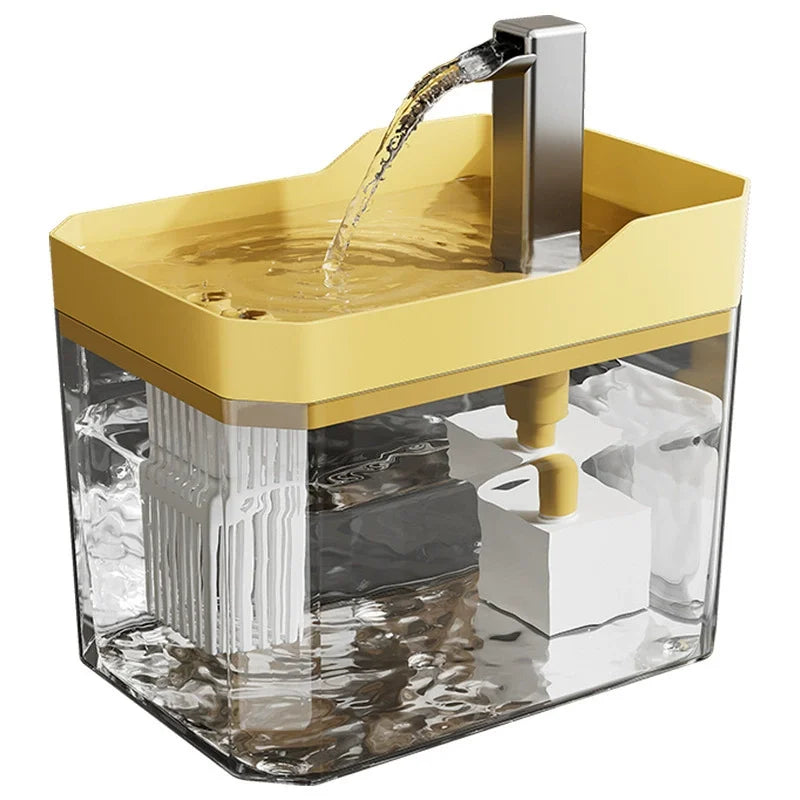 WhiskerFlow™ Automatic Filtered Cat Water Fountain