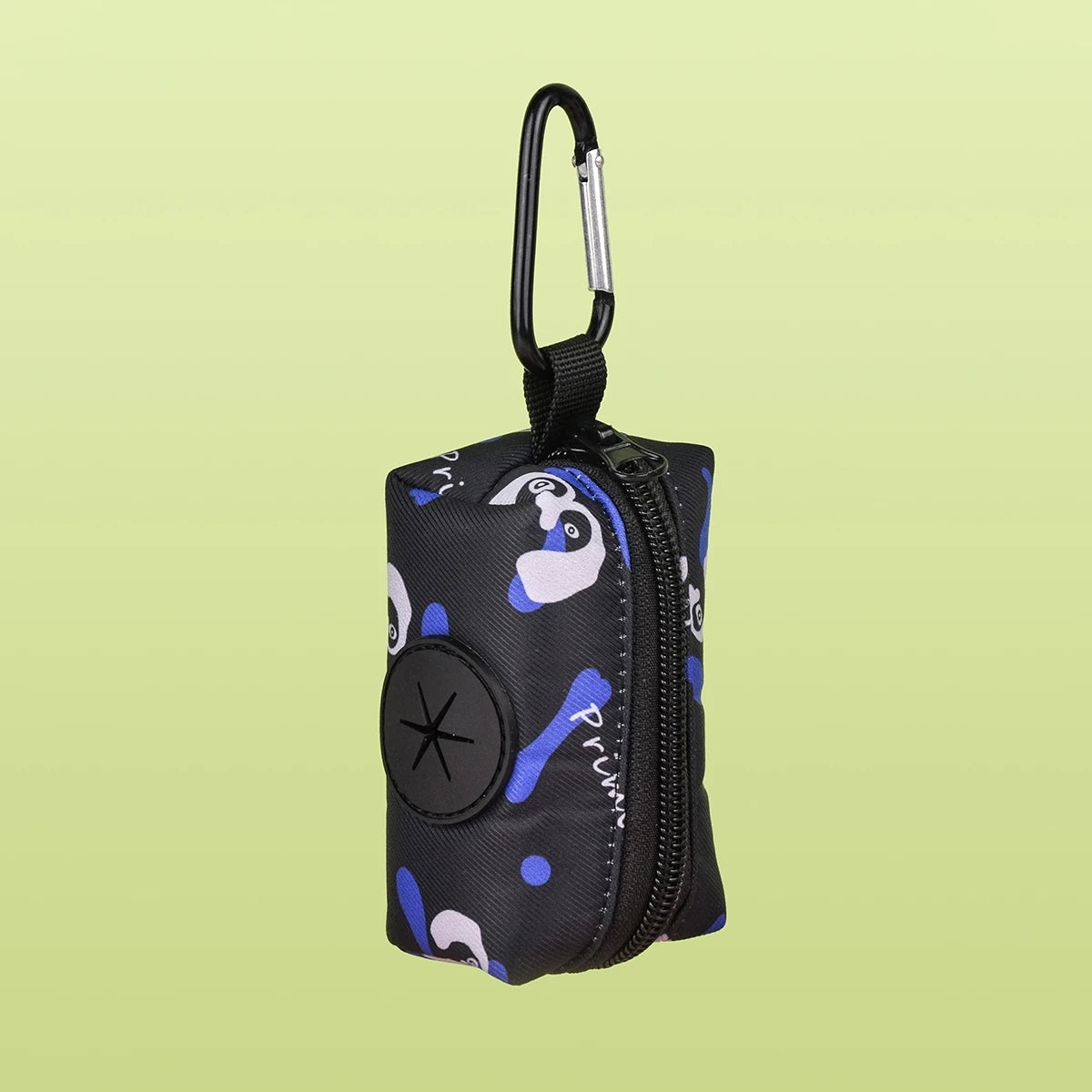 TidyTrot Dog Poo Bag Holder & Dispenser - Leash-Attached Waste Bag Pouch for Walks & Hikes