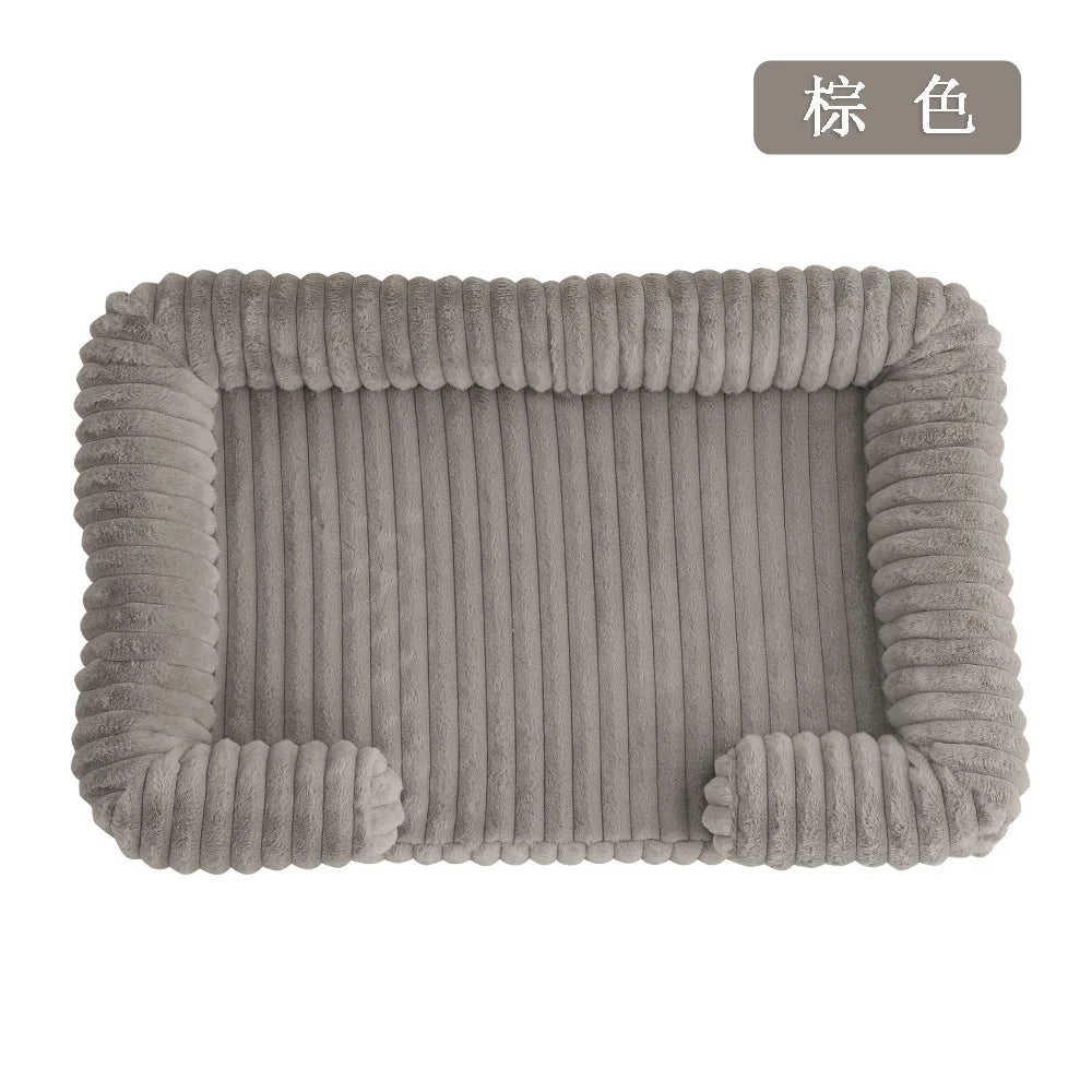 RidgeRest™ Corduroy Bolster Dog Bed