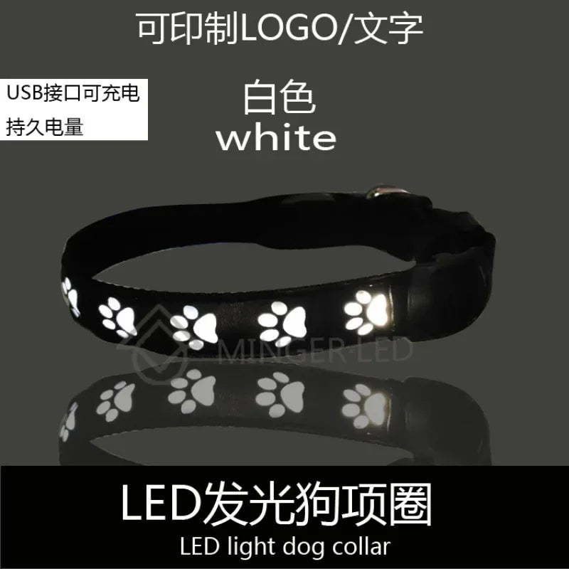 NightPaws™ Glow LED Luminous Dog Collar