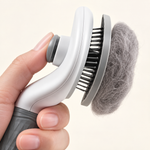 One-Touch Self-Cleaning Pet Grooming Brush
