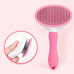 One-Touch Self-Cleaning Pet Grooming Brush