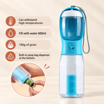 3-in-1 Portable Pet Water Bottle