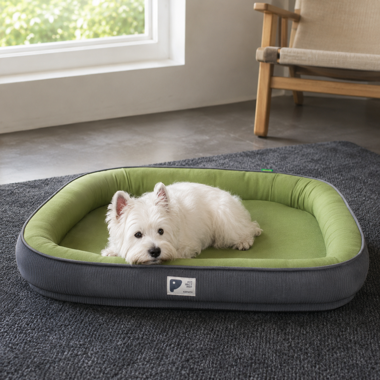 Ultra-Soft Plush Dog Bed