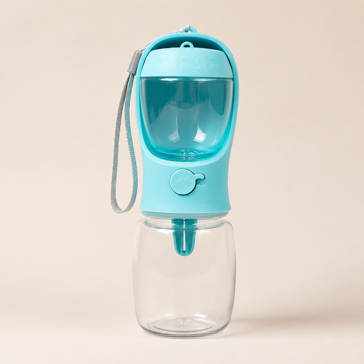 WagWater™ — 2-in-1 Portable Water & Food Bottle