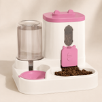 2-in-1 Gravity Pet Food & Water Dispenser