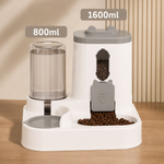 2-in-1 Gravity Pet Food & Water Dispenser