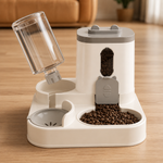 2-in-1 Gravity Pet Food & Water Dispenser