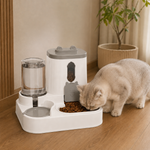 2-in-1 Gravity Pet Food & Water Dispenser