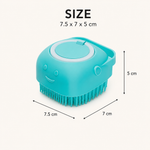 2-in-1 Pet Bath & Massage Brush