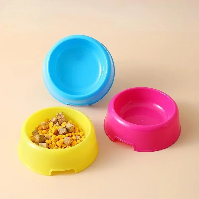 Everyday Plastic Feeding Bowl for Pets