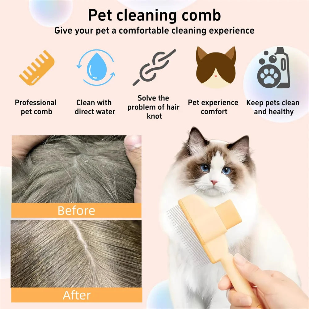 PawPress™ One-Touch Grooming Brush