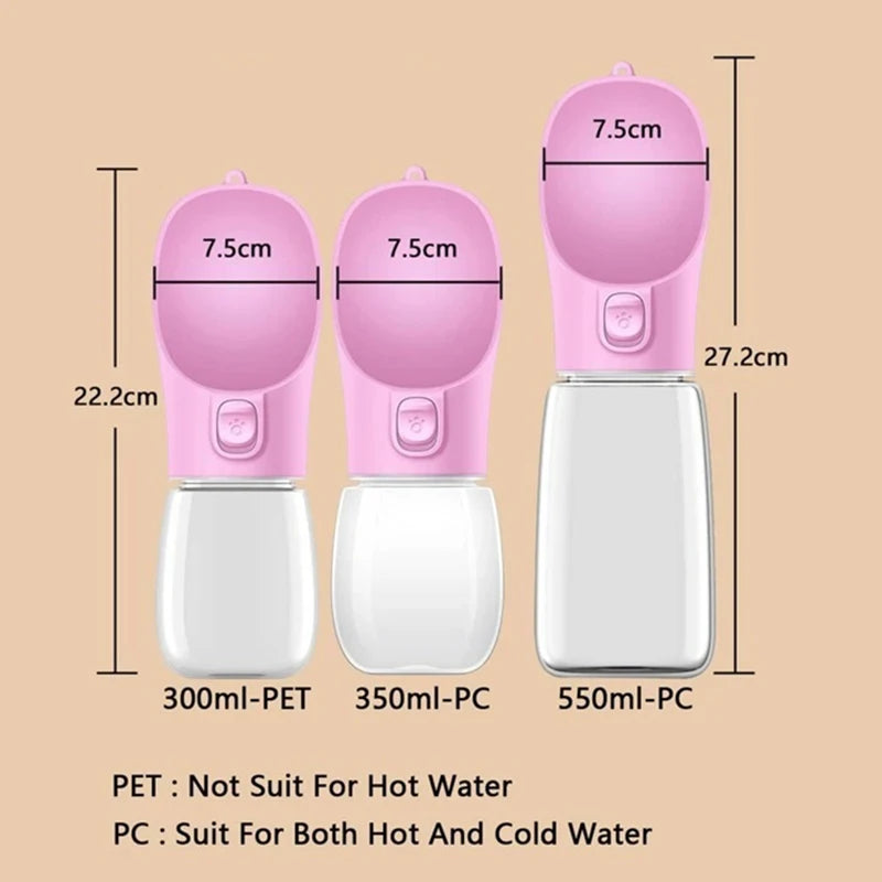 Leak-Proof Portable Dog Water Bottle