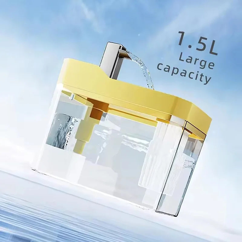 WhiskerFlow™ Automatic Filtered Cat Water Fountain