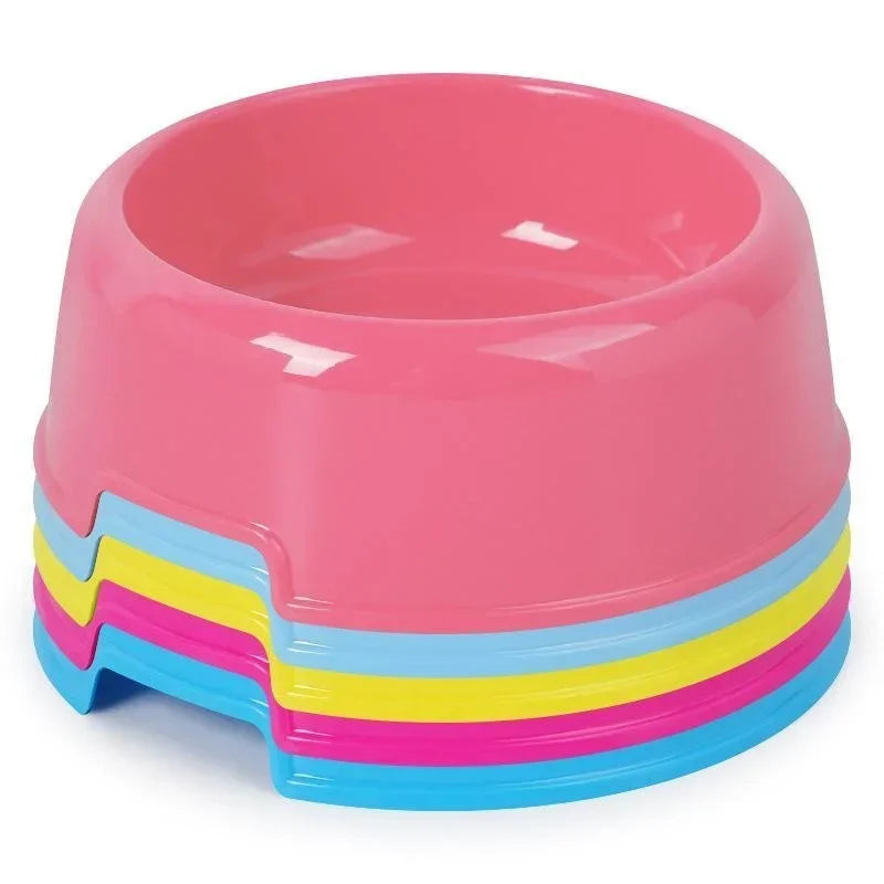 Everyday Plastic Feeding Bowl for Pets