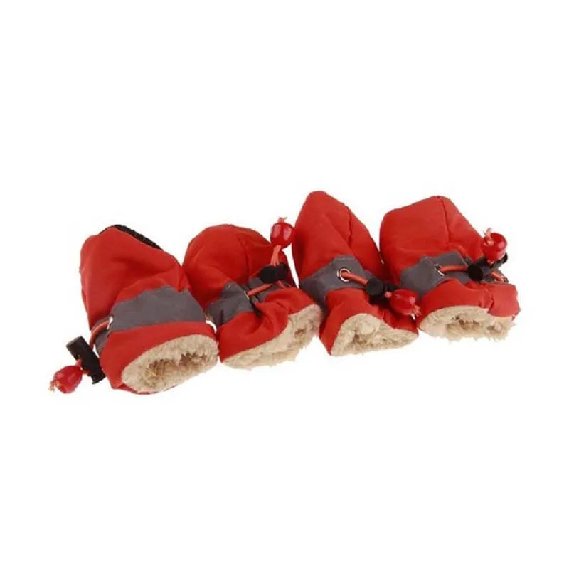 Cozy Non-Slip Puppy Boots (Set of 4)
