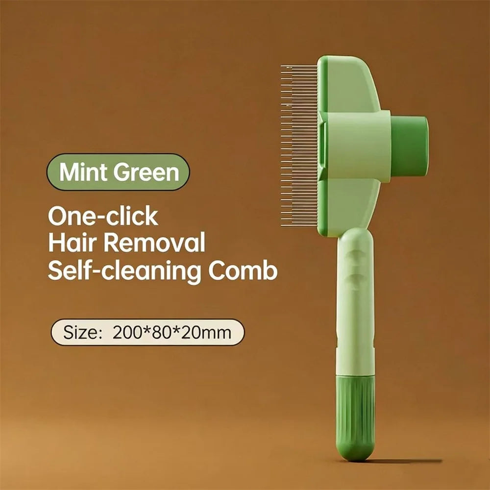 PawPress™ One-Touch Grooming Brush