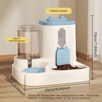 Large-Capacity Automatic Pet Feeder & Water Dispenser