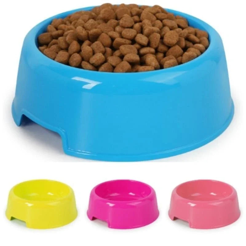 Everyday Plastic Feeding Bowl for Pets