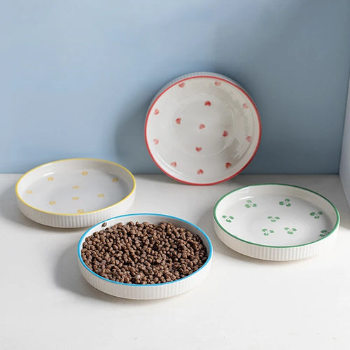 Ceramic Feeding Bowl for Cats & Dogs
