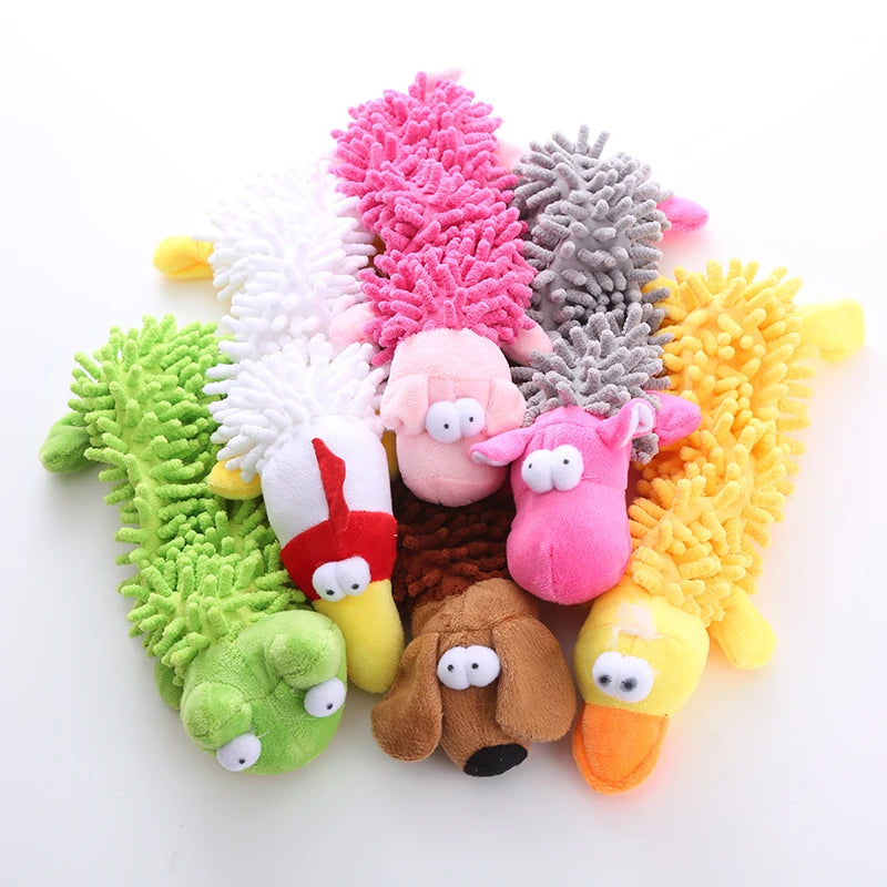 Squeaky Plush Chew Toy for Dogs