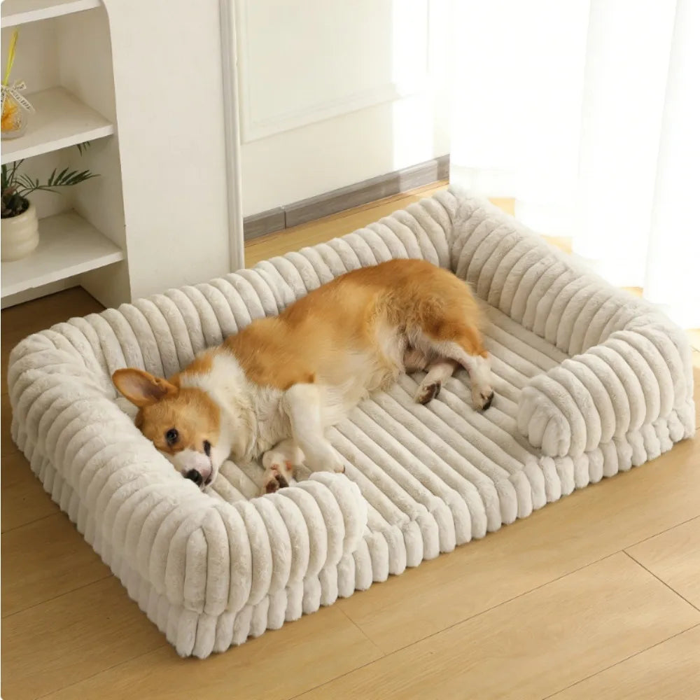 RidgeRest™ Corduroy Bolster Dog Bed