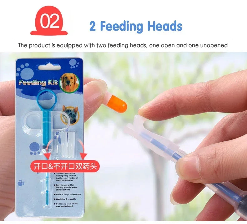 Easy-Dose Pet Feeding Syringe