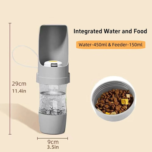 500ML Travel Water Bottle with Storage