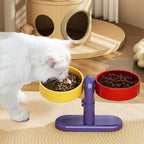 Height-Adjustable Tip-Resistant Pet Bowl