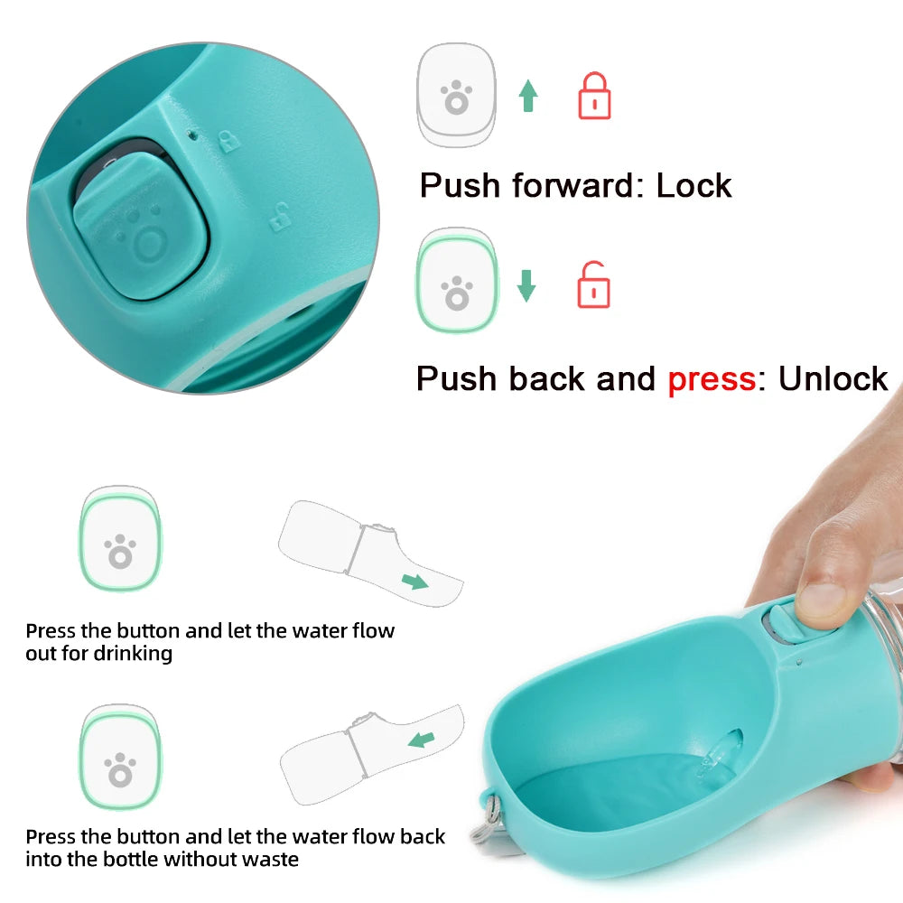 Leak-Proof Portable Dog Water Bottle