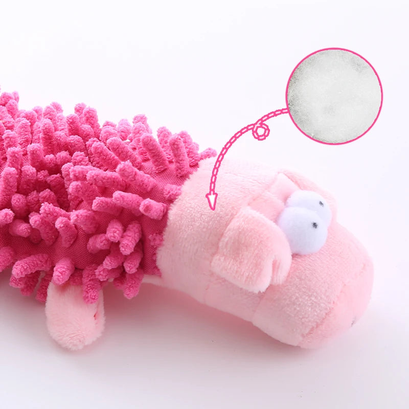 Squeaky Plush Chew Toy for Dogs