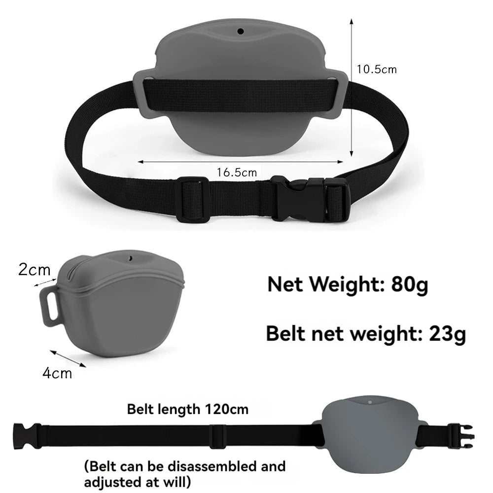 Silicone Training Treat Waist Bag