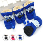 Cozy Non-Slip Puppy Boots (Set of 4)