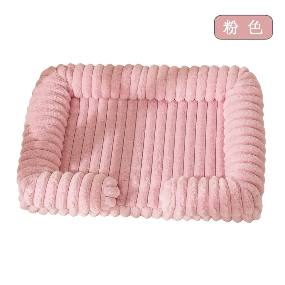 RidgeRest™ Corduroy Bolster Dog Bed