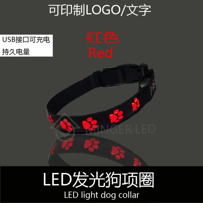 NightPaws™ Glow LED Luminous Dog Collar