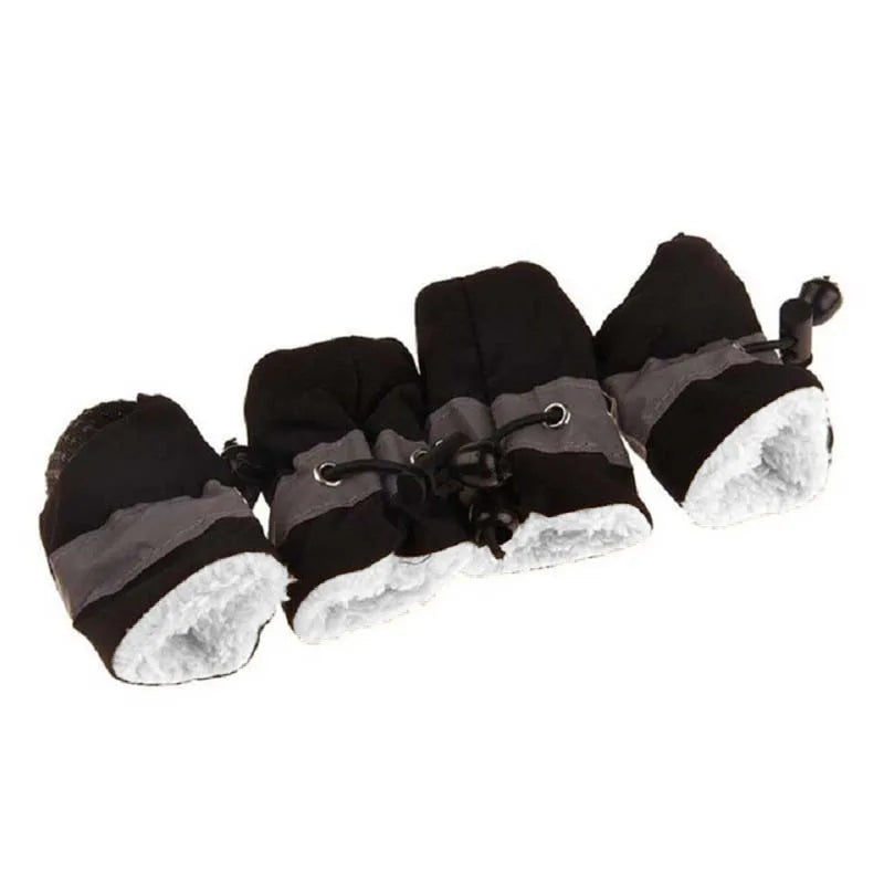 Cozy Non-Slip Puppy Boots (Set of 4)