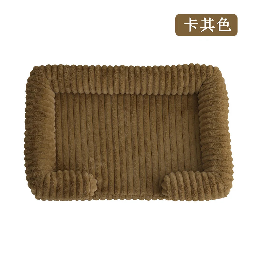 RidgeRest™ Corduroy Bolster Dog Bed
