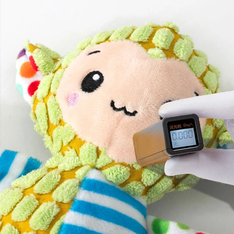 Interactive Squeaky Plush Puzzle Toy