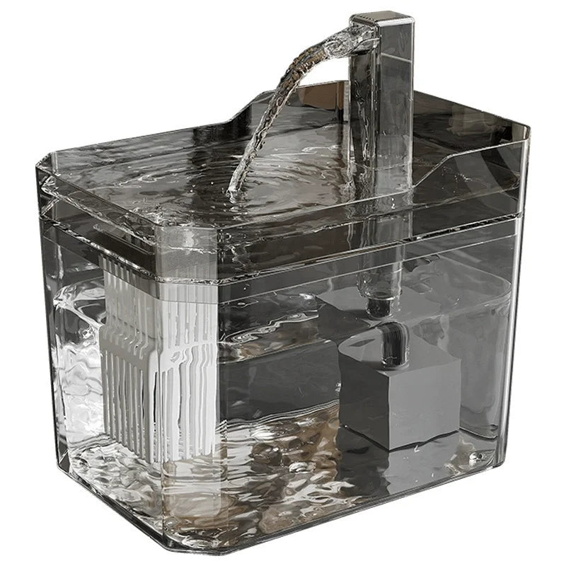 WhiskerFlow™ Automatic Filtered Cat Water Fountain