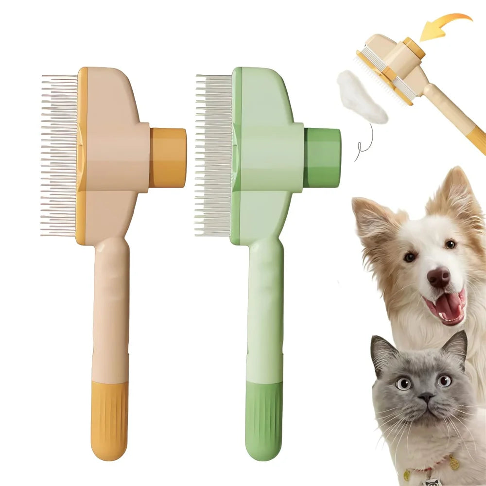 PawPress™ One-Touch Grooming Brush