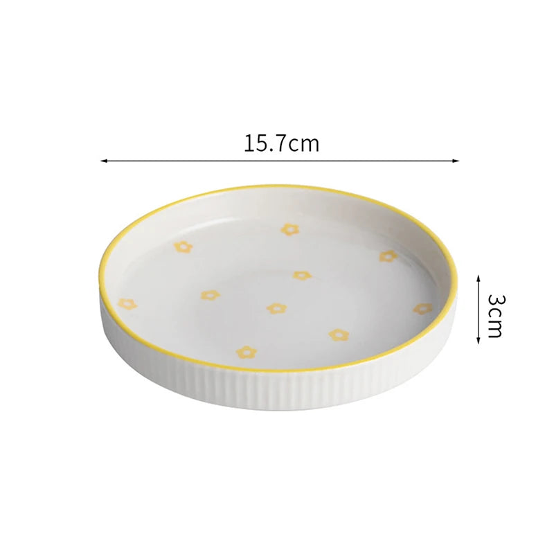 Ceramic Feeding Bowl for Cats & Dogs