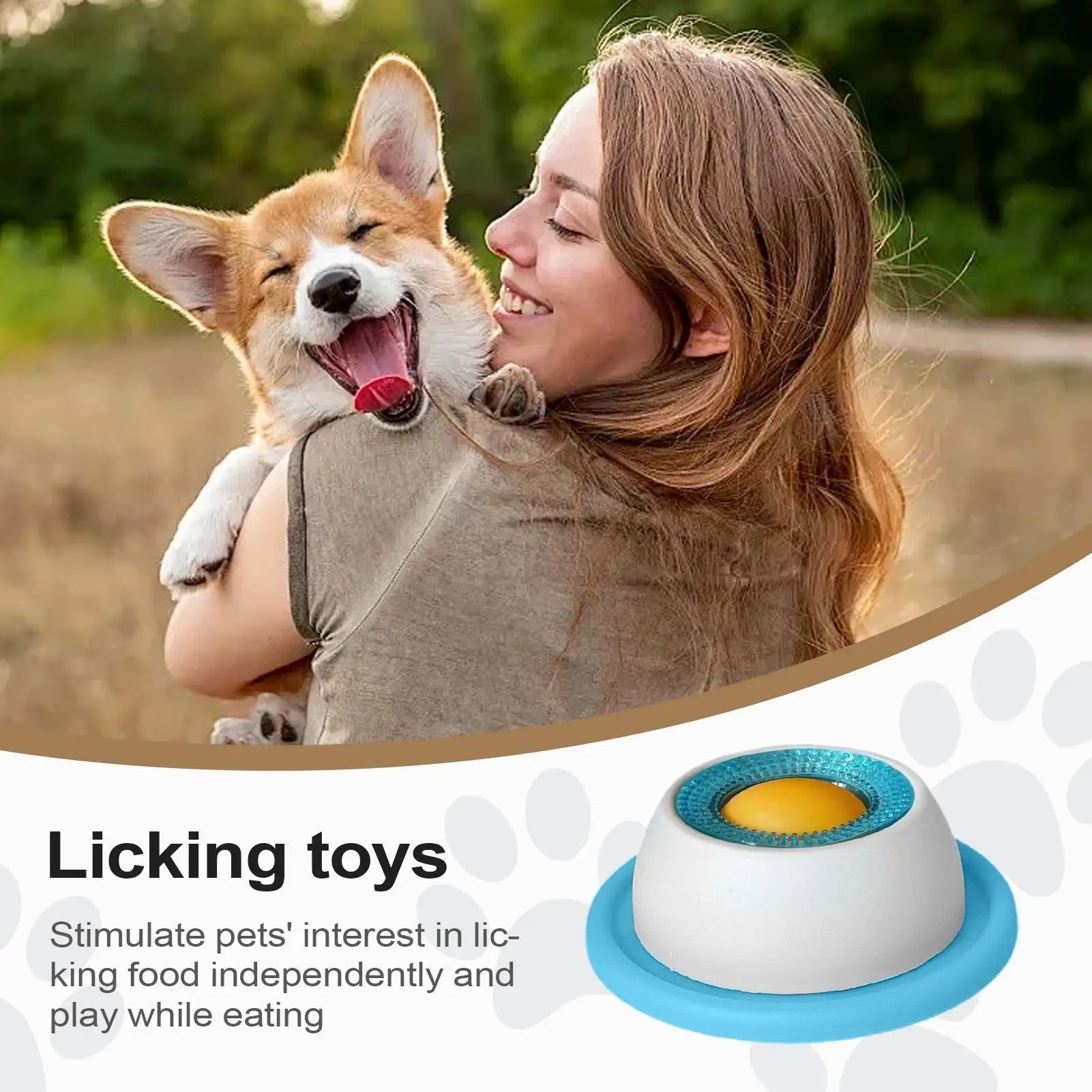 Slow-Feed Puzzle Bowl for Dogs