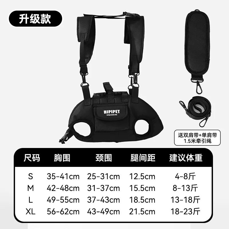 Jusenda Hipipet Pet Adjustable Front Carrier Backpack