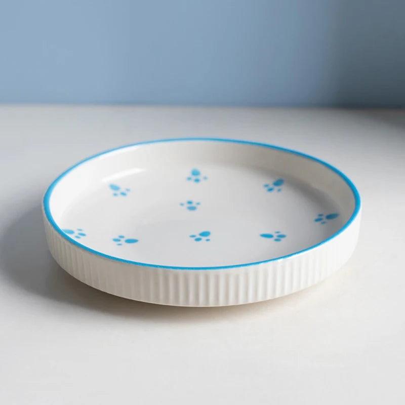Ceramic Feeding Bowl for Cats & Dogs