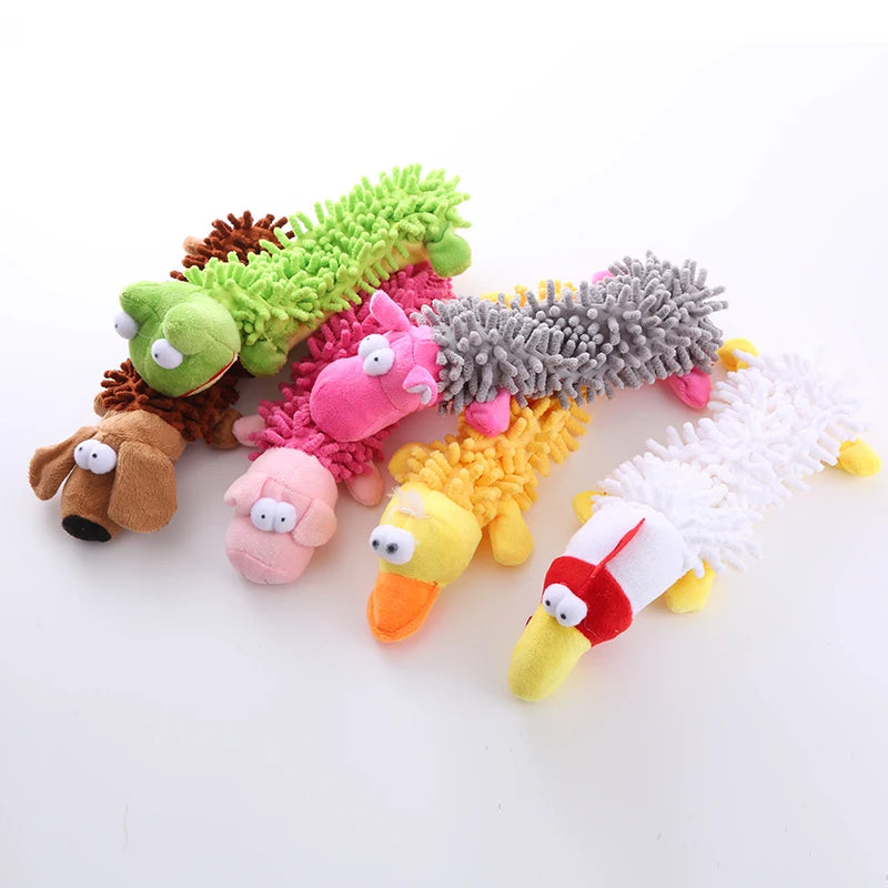 Squeaky Plush Chew Toy for Dogs