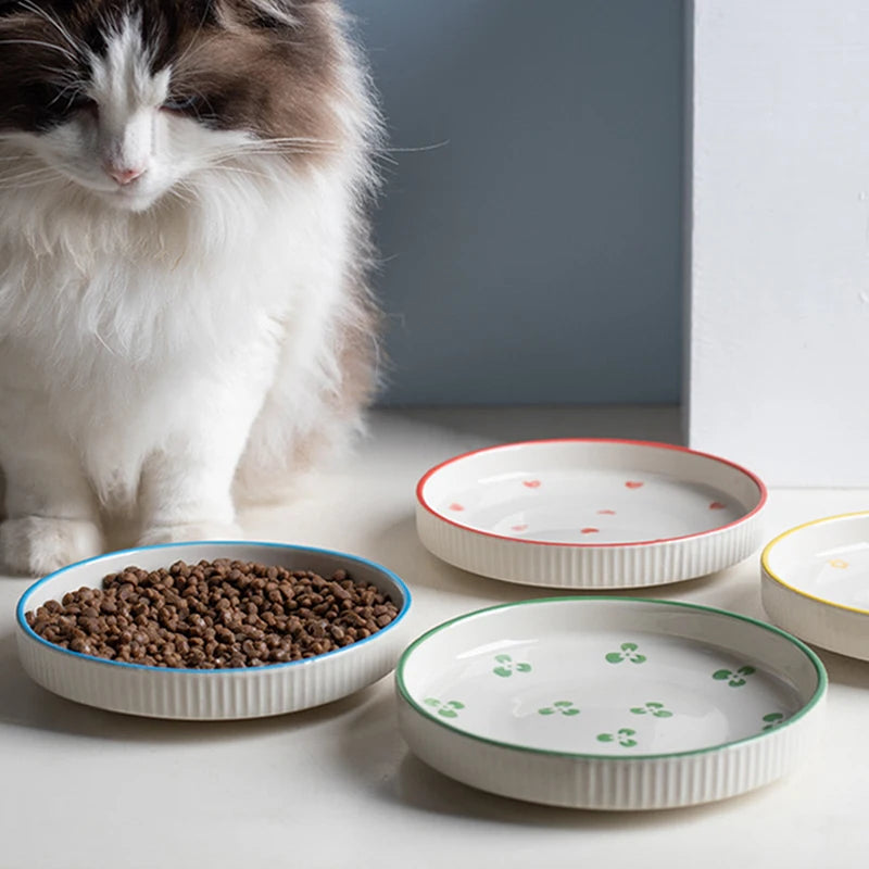 Ceramic Feeding Bowl for Cats & Dogs