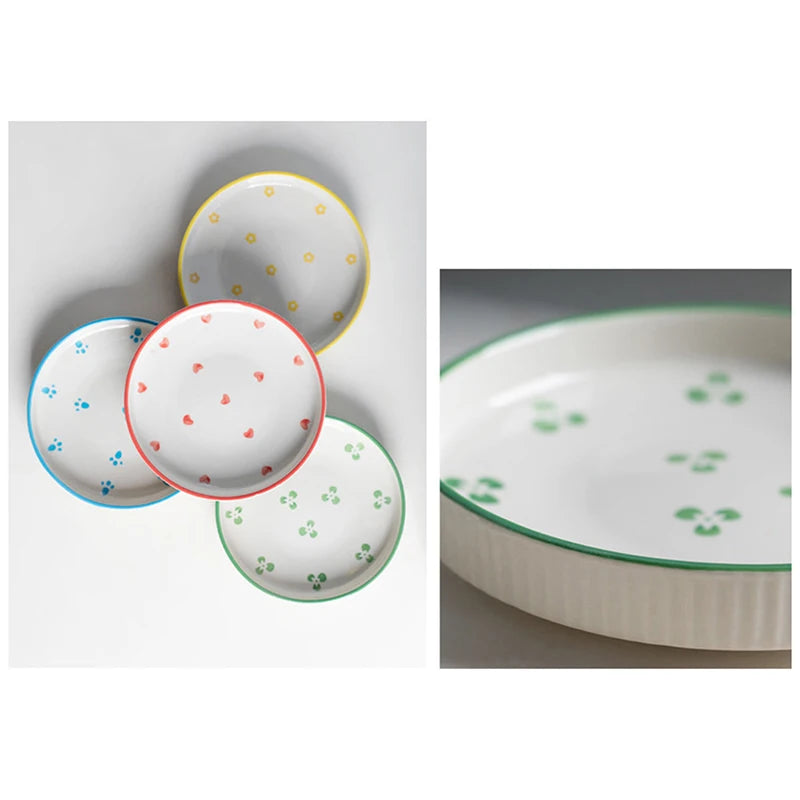 Ceramic Feeding Bowl for Cats & Dogs