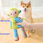 Interactive Squeaky Plush Puzzle Toy